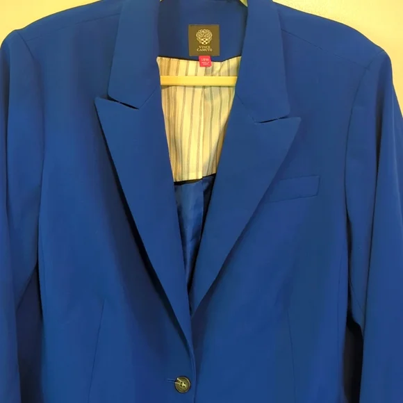 Vince Camuto 18X Bold Blue Blazer - Picture 2 of 5